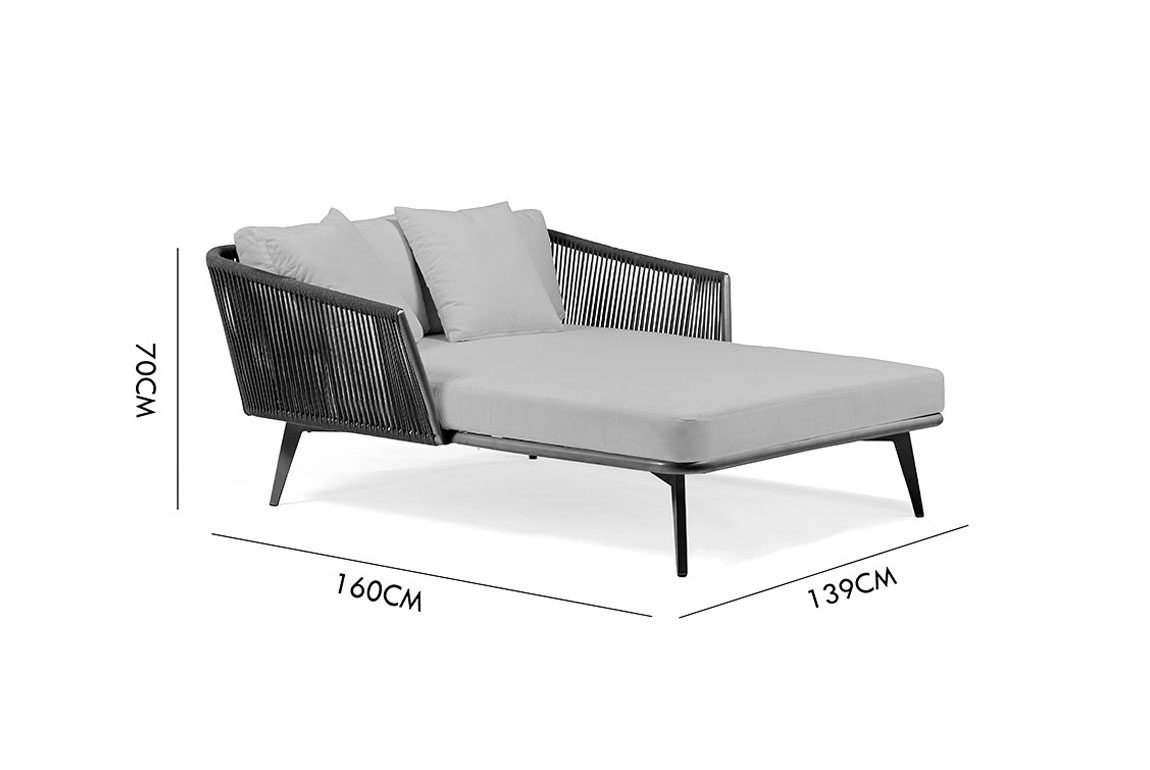 Diva double lounger